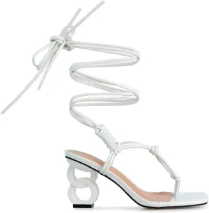 Cassino Strappy Lace Up Sandals