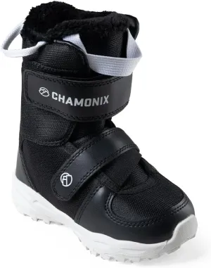 Chamonix Caden Youth Snowboard Boots, Black, 4