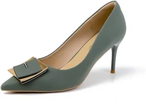 Classic Wedding Evening Prom Dress Shoes Women Pointed Stiletto High Heels Fashionable Closed Toe Heeled Sandals
