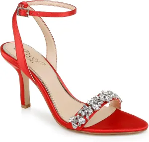 Jewel Badgley Mischka Ojai Crystal Adorned Sculpted Stilettos