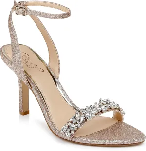 Jewel Badgley Mischka Ojai Crystal Adorned Sculpted Stilettos