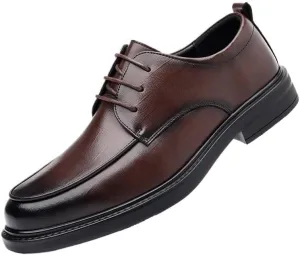 Men's Business Formal Oxford Shoes - Flexible Outsole Design for All-Day Seminars, Business Lectures & Training Sessions