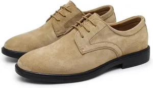 Men's Casual Dress Shoes, Male Suede Business Classic Dress Shoes for Men, Men's Luxury Penny Loafer Shoes Noble Casual Suede Loafers Plus Size