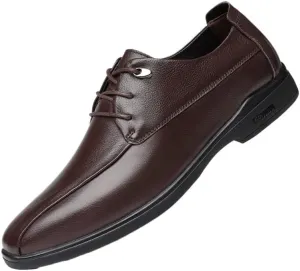 Men's Comfort Orthopedic Dress Shoes Mens Casual Comfort Business Leather Shoes Oxford Hand Stitched Walking Office Loafers Work Flats