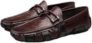 Mens Formal Business Office Derby Shoes Genuine Leather Hand Stitched Dress OxfordsDaily Non-Slip Soft Sole Casual Shoes