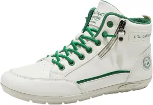 Mens High Top Sneakers Side Zip-up Lace-up Casual Breathable Soft Walking Running Shoes Comfortable Tennis Shoes Flat Bottom Non Slip Summer Spring Mens Shoe