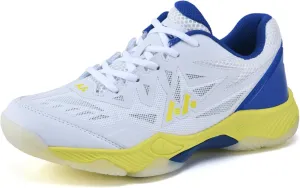 Men's Tennis Shoes Non-Slip Lightweight Squash Racket Sports Sneakers Comfort Indoor/Outdoor Court Training Shoe