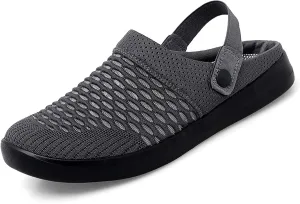 Mules Clogs for Women Orthopedic Air Cushion Platform Mesh Mules Breathable Slip-On Sandals Lightweight Walking Shoes Slippers Sandal Outdoor Slippers