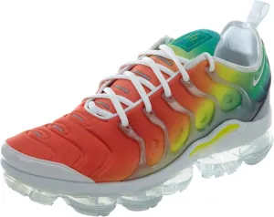 Nike Air Vapormax Plus Men's Shoes (924453-103, White/Neptune Green/Dynamic Yellow)