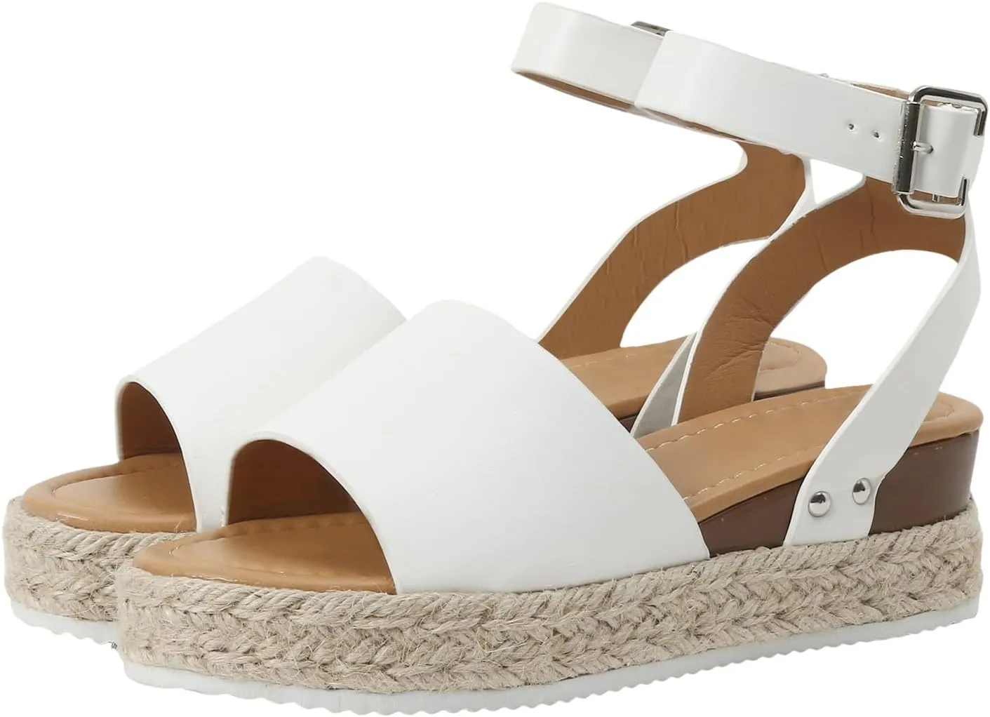 Orthopedic Wedge Sandals for Women Summer Dressy 2025 Women's Ankle Strap Open Toe Espadrilles Comfortable Platform Wedges Sandal Boho Beach Shoes