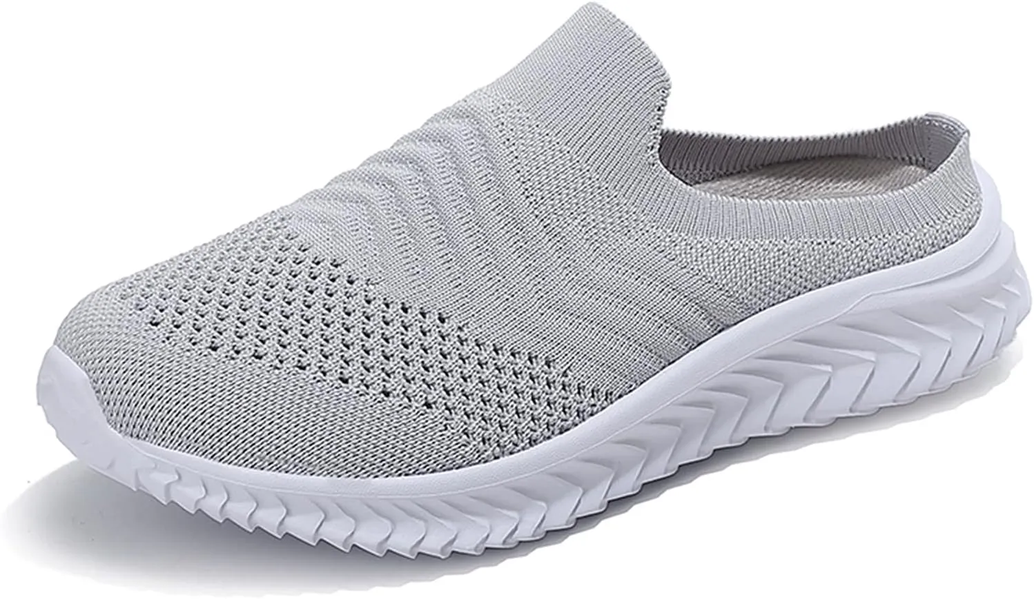 Women's Backless Walking Sneakers Summer Slip-on Tennis Shoes Men Slip On Men Shoes Casual Wedge Sneakers Waterproof Tennis Shoe Cross Trainer Shoe