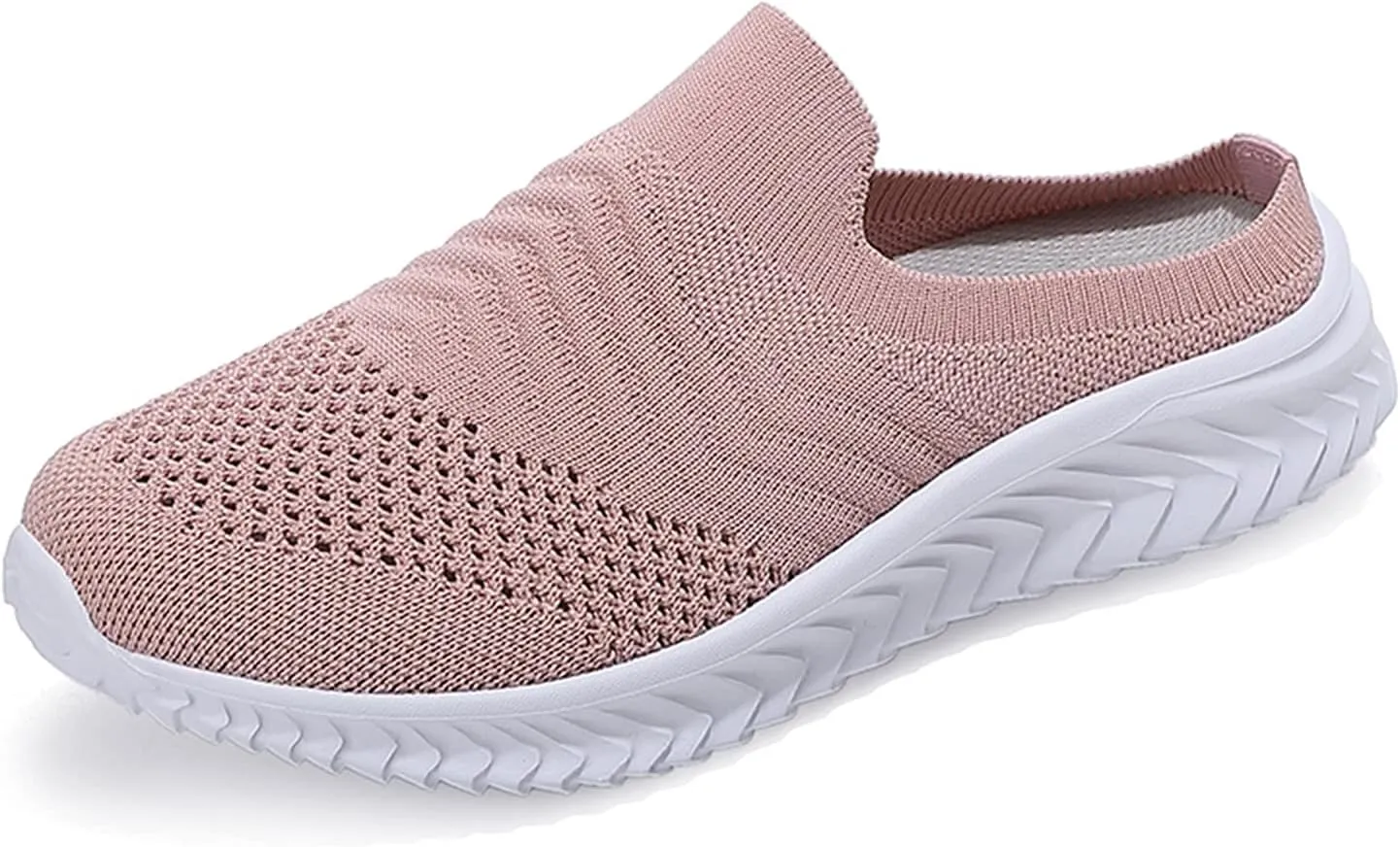 Women's Backless Walking Sneakers Summer Slip-on Womens Tennis Shoes Jogging Casual Shoes for Fall Fashion Sneakers White Tennis Shoe Trainers Shoe