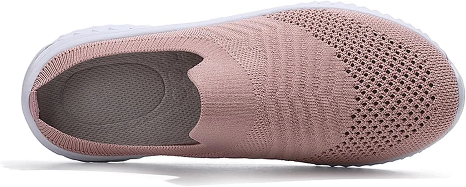 Women's Backless Walking Sneakers Summer Slip-on Womens Tennis Shoes Jogging Casual Shoes for Fall Fashion Sneakers White Tennis Shoe Trainers Shoe