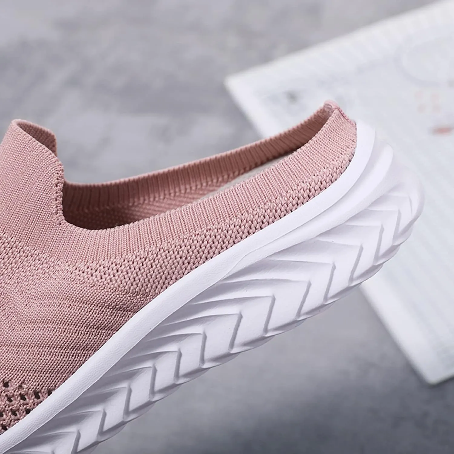Women's Backless Walking Sneakers Summer Slip-on Womens Tennis Shoes Jogging Casual Shoes for Fall Fashion Sneakers White Tennis Shoe Trainers Shoe